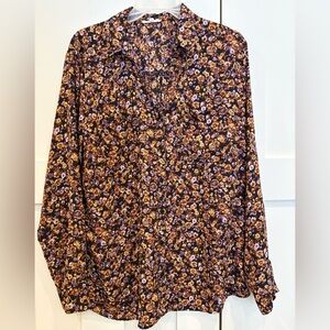 Maurices Multicolor Floral Top